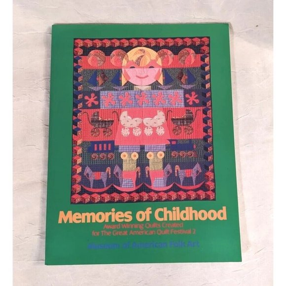 Memories of Childhood 1989 Folk Art American Quilt Museum Award Festival 80s Vtg - Picture 10 of 10